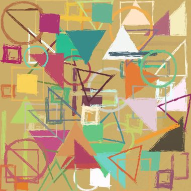 modern soyut geometrik desen arka plan