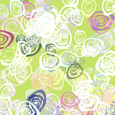 Çiçekli, kusursuz çiçek deseni.