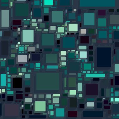 Soyut sanat dokusu. Kareler ile renkli doku. Modern sanat eserleri. Renkli görüntü