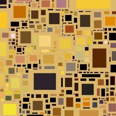 Soyut sanat dokusu. Kareler ile renkli doku. Modern sanat eserleri. Renkli görüntü