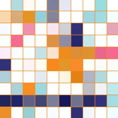 Geometrik desenlerle soyut sanat dokusu