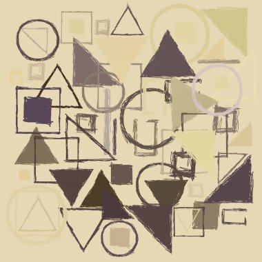 Geometrik desenli soyut arkaplan