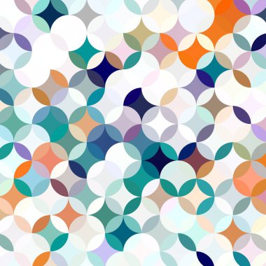 Geometrik desenlerle soyut sanat dokusu