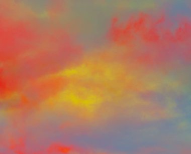 soyut grunge bulutlar, kopya alanı ile renkli arka plan