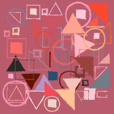 Geometrik desenli soyut arkaplan