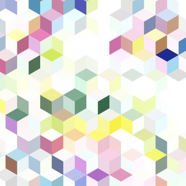 Geometrik desenlerle soyut sanat dokusu