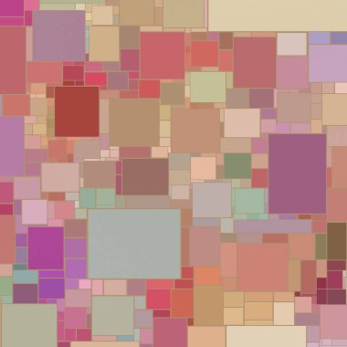 Soyut sanat dokusu. Kareler ile renkli doku. Modern sanat eserleri. Renkli görüntü