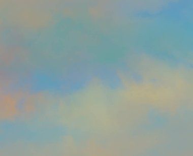 Fantastik yumuşak beyaz bulutlar Tayland mavi gökyüzü karşı.