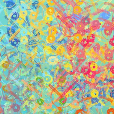 El yapımı tuvale yağlı boya. Soyut sanat dokusu. Renkli doku. Modern sanat eserleri. Yağlı boya darbeleri. Fırça darbeleri. Modern sanat. Çağdaş sanat. Sanatsal tuval.   