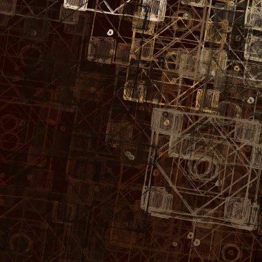 Metin için alanı olan soyut arkaplan