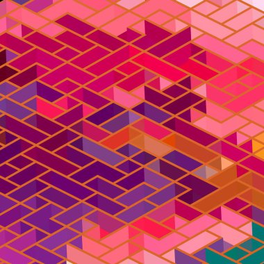 Geometrik desenli soyut arkaplan