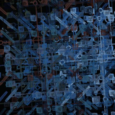 kopya alanı ile soyut sorunsuz arka plan