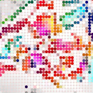 Geometrik desenli soyut arkaplan