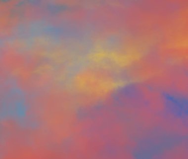 soyut grunge bulutlar, kopya alanı ile renkli arka plan