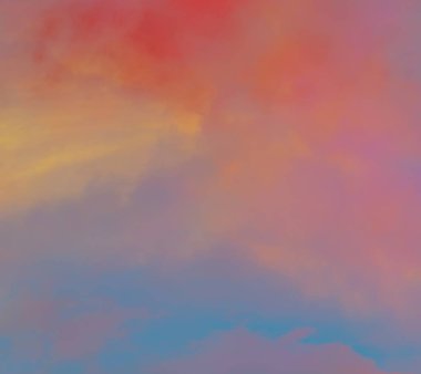 soyut grunge bulutlar, kopya alanı ile renkli arka plan