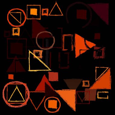 Geometrik desenli soyut arkaplan