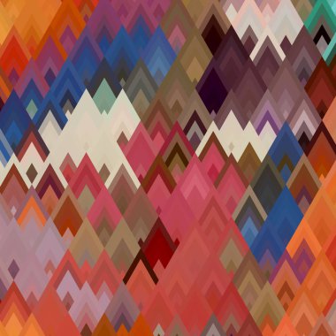 Geometrik desenlerle soyut sanat dokusu