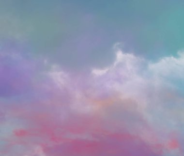 soyut grunge bulutlar, kopya alanı ile renkli arka plan