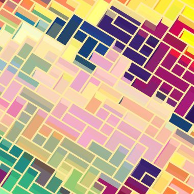 Geometrik desenli soyut doku