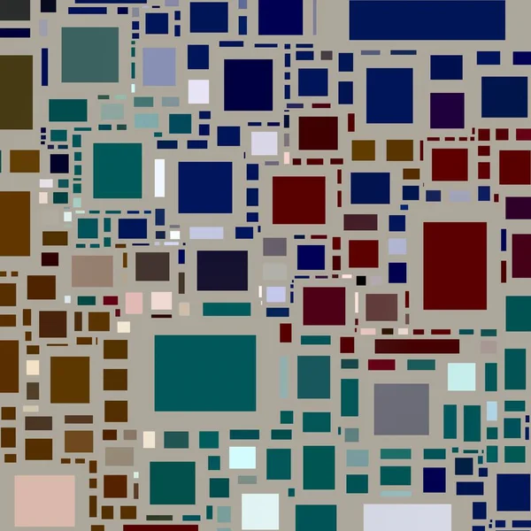 Texture Astratta Texture Colorata Con Quadrati Opere Arte Moderna Immagine — Foto Stock