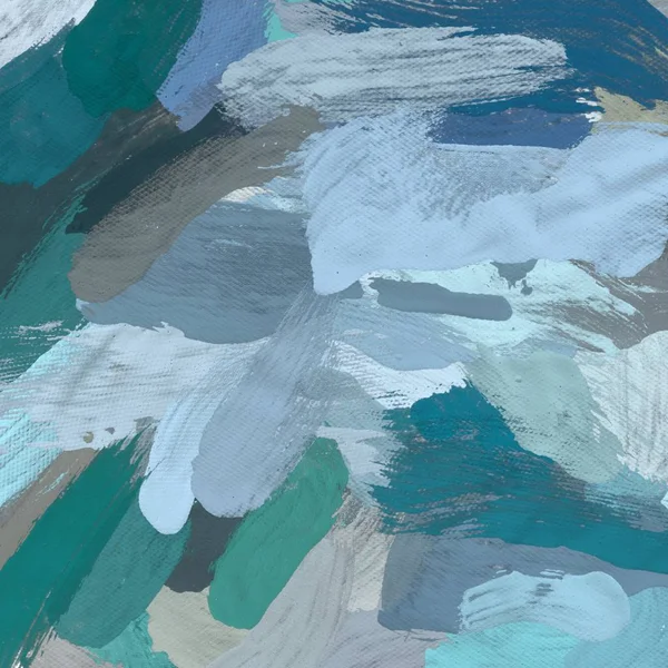 Tuval el yapımı yağlıboya. Renkli doku. Fırça darbeleri. Renkli görüntü. Modern sanat. Çağdaş sanat.