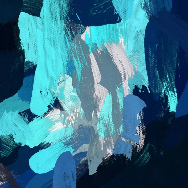 Tuval el yapımı yağlıboya. Renkli doku. Fırça darbeleri. Renkli görüntü. Modern sanat. Çağdaş sanat.