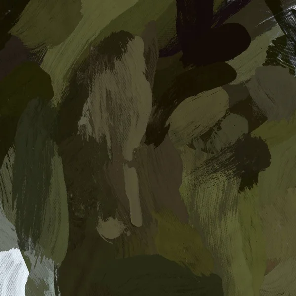 Tuval el yapımı yağlıboya. Renkli doku. Fırça darbeleri.