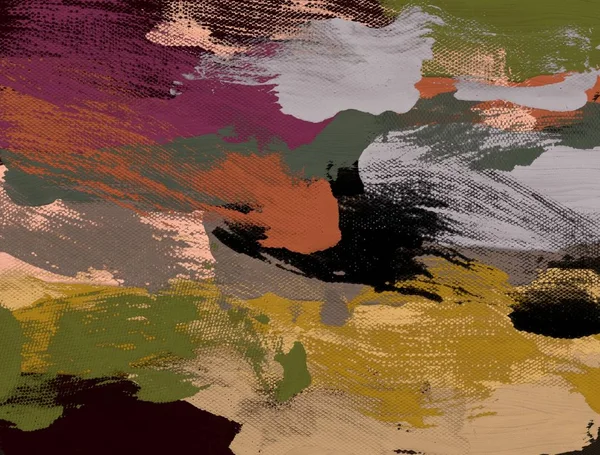 El yapımı tuvale yağlı boya. Soyut sanat dokusu. Renkli doku. Modern sanat eserleri. Yağlı boya darbeleri. Fırça darbeleri. Modern sanat. Çağdaş sanat. Sanatsal tuval.  