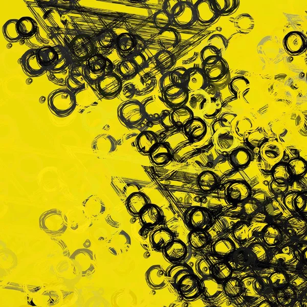 Sarı yapraklı pürüzsüz desen