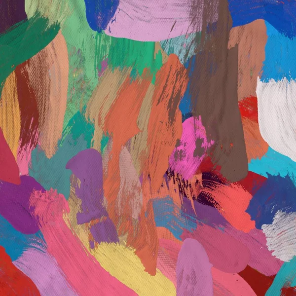 El yapımı tuvale yağlı boya. Soyut sanat dokusu. Renkli doku. Modern sanat eserleri. Yağlı boya darbeleri. Fırça darbeleri. Modern sanat. Çağdaş sanat. Sanatsal tuval.