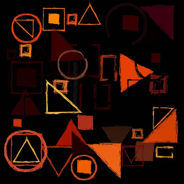 Geometrik desenli soyut arkaplan