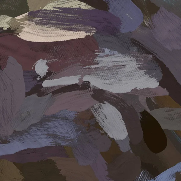 Tuval el yapımı yağlıboya. Renkli doku. Fırça darbeleri.