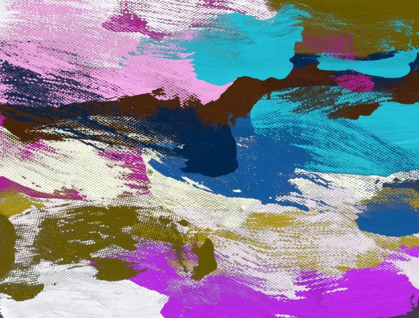 Abstract Aquarel Achtergrond Met Roze Verf — Stockfoto