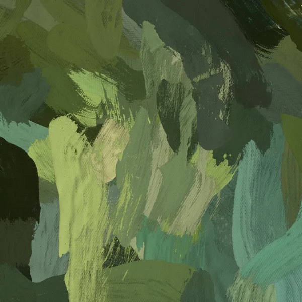 Tuval el yapımı yağlıboya. Renkli doku. Fırça darbeleri.