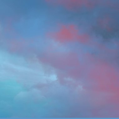 Beyaz bulut ile güzel gökyüzü