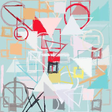 modern soyut geometrik desen arka plan