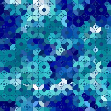 Dikişsiz arka plan ile dots