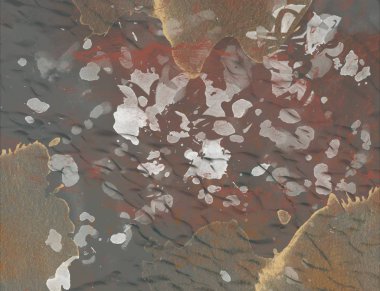 Sonbahar yapraklı soyut arkaplan