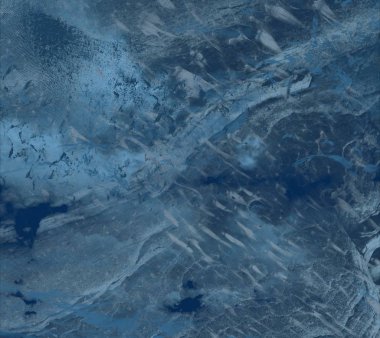 Metin için alanı olan soyut mavi arkaplan