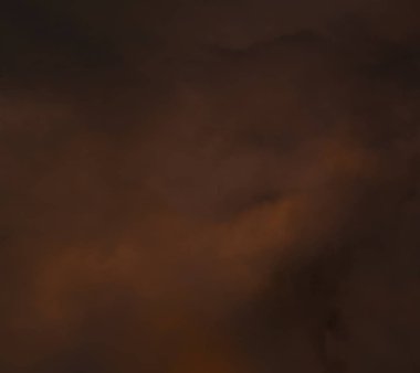 Turuncu sis ve siyah sahne stüdyosu vitrin oda arka plan üzerinde sis etkisi.