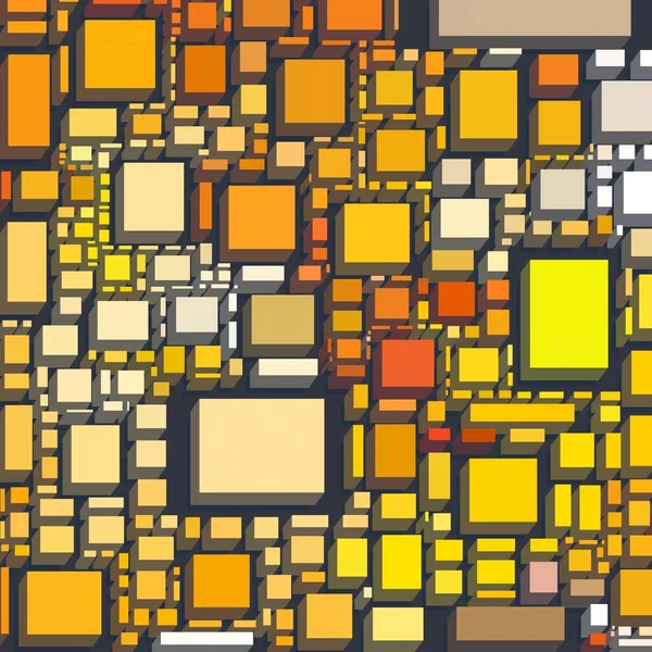 Soyut sanat dokusu. Kareler ile renkli doku. Modern sanat eserleri. Renkli görüntü