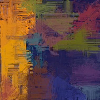 Soyut arka plan sanatı. 2d illüstrasyon. Etkileyici el yağlıboya çizilmiş. Tuval üzerine fırça darbeleri. Modern sanat. Çok renkli arka plan. Çağdaş sanat. Ifa -de. Sanatsal dijital palet.