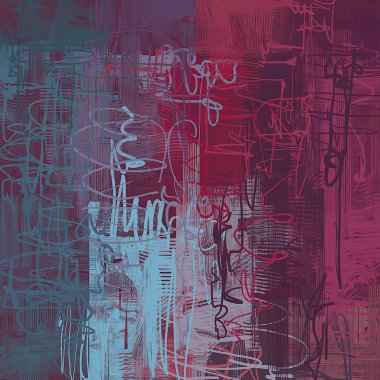 Soyut arka plan sanatı. 2d illüstrasyon. Etkileyici el yağlıboya çizilmiş. Tuval üzerine fırça darbeleri. Modern sanat. Çok renkli arka plan. Çağdaş sanat. Ifa -de. Sanatsal dijital palet.