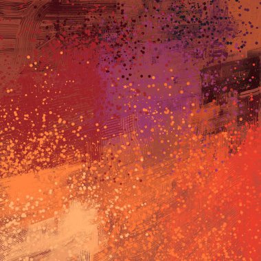 Soyut arka plan sanatı. 2d illüstrasyon. Etkileyici el yağlıboya çizilmiş. Tuval üzerine fırça darbeleri. Modern sanat. Çok renkli arka plan. Çağdaş sanat. Ifa -de. Sanatsal dijital palet.