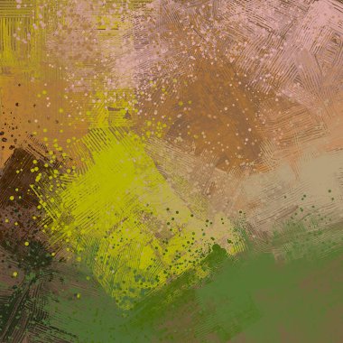 Soyut arka plan sanatı. 2d illüstrasyon. Etkileyici el yağlıboya çizilmiş. Tuval üzerine fırça darbeleri. Modern sanat. Çok renkli arka plan. Çağdaş sanat. Ifa -de. Sanatsal dijital palet.