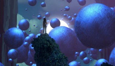 metin için alanı olan soyut kavramsal yaratıcı arkaplan 