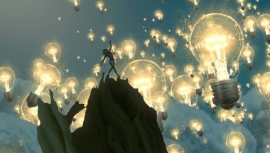 metin için alanı olan soyut kavramsal yaratıcı arkaplan 