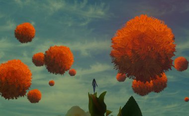 metin için alanı olan soyut kavramsal yaratıcı arkaplan 