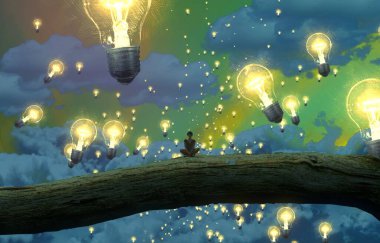 metin için alanı olan soyut kavramsal yaratıcı arkaplan 