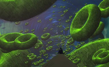 metin için alanı olan soyut kavramsal yaratıcı arkaplan 